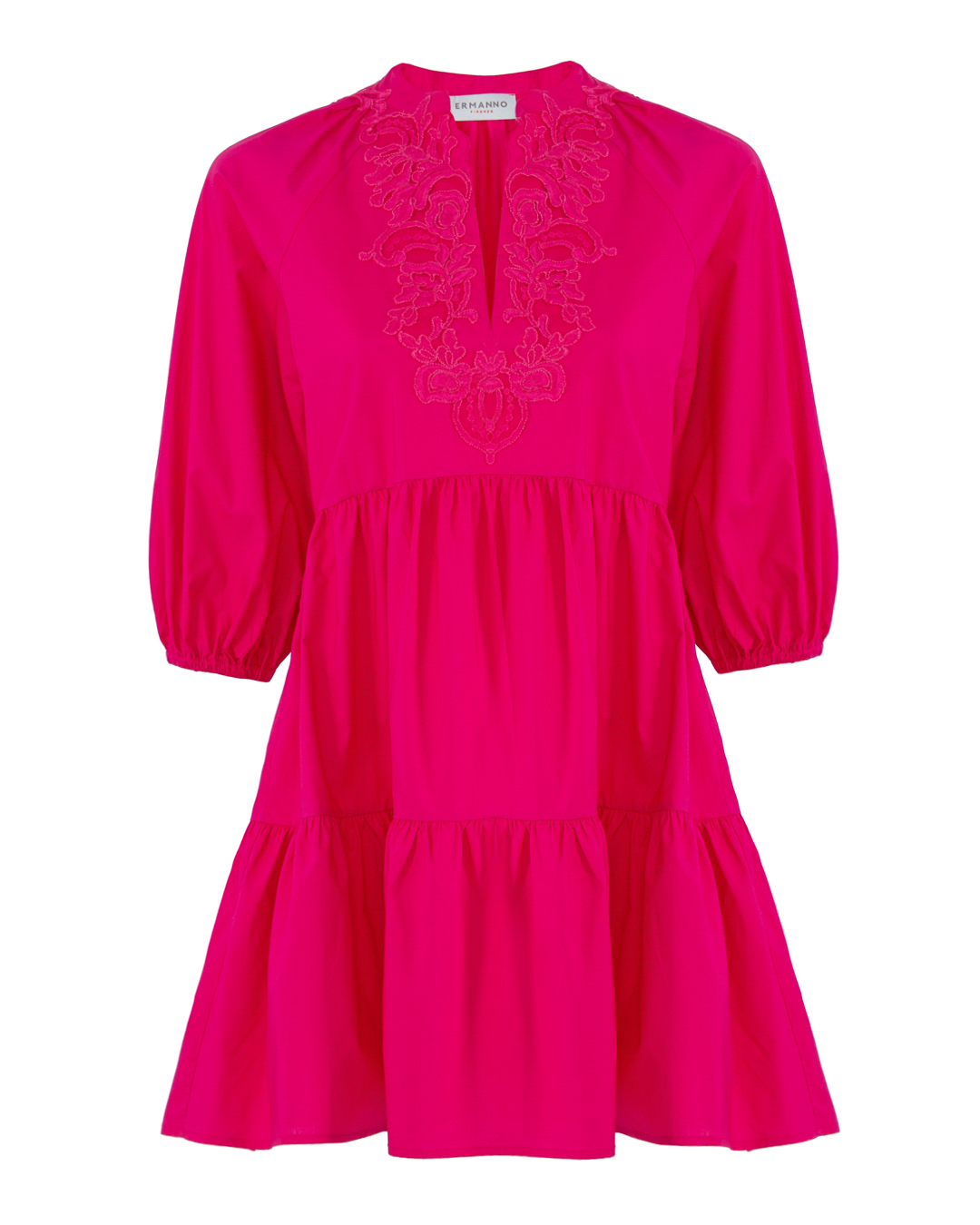 платье ERMANNO FIRENZE Q006ET1 розовый 40, размер 40 - фото 1