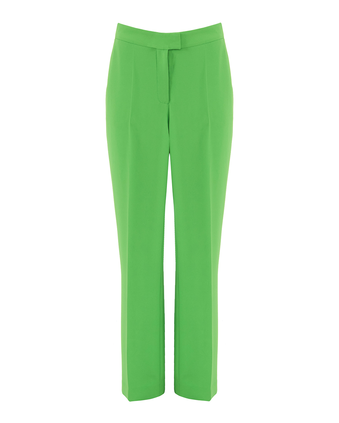 брюки прямого кроя ROZIE зеленый пояс славы