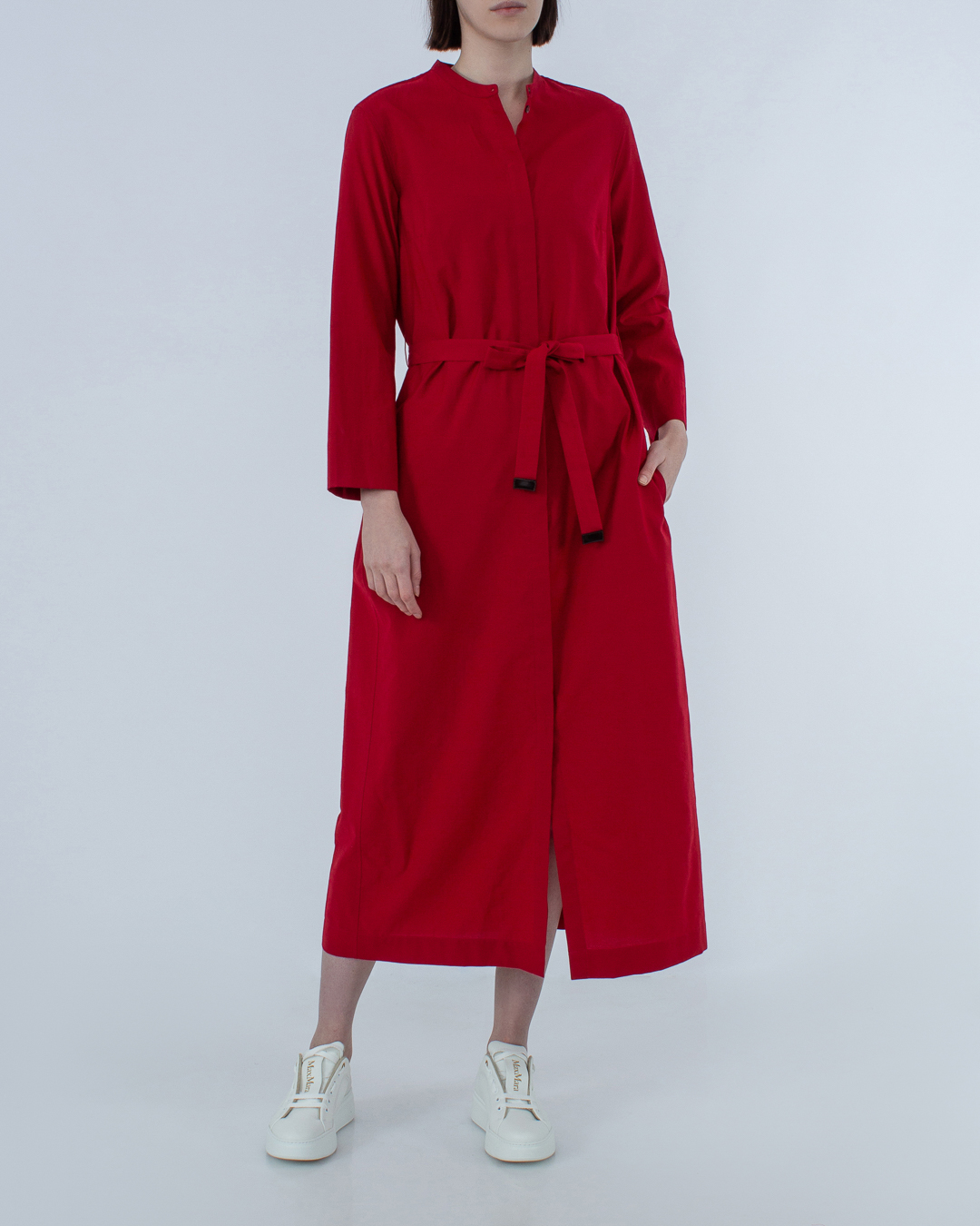 платье MaxMara RISPOLI.22 красный 40, размер 40 - фото 2