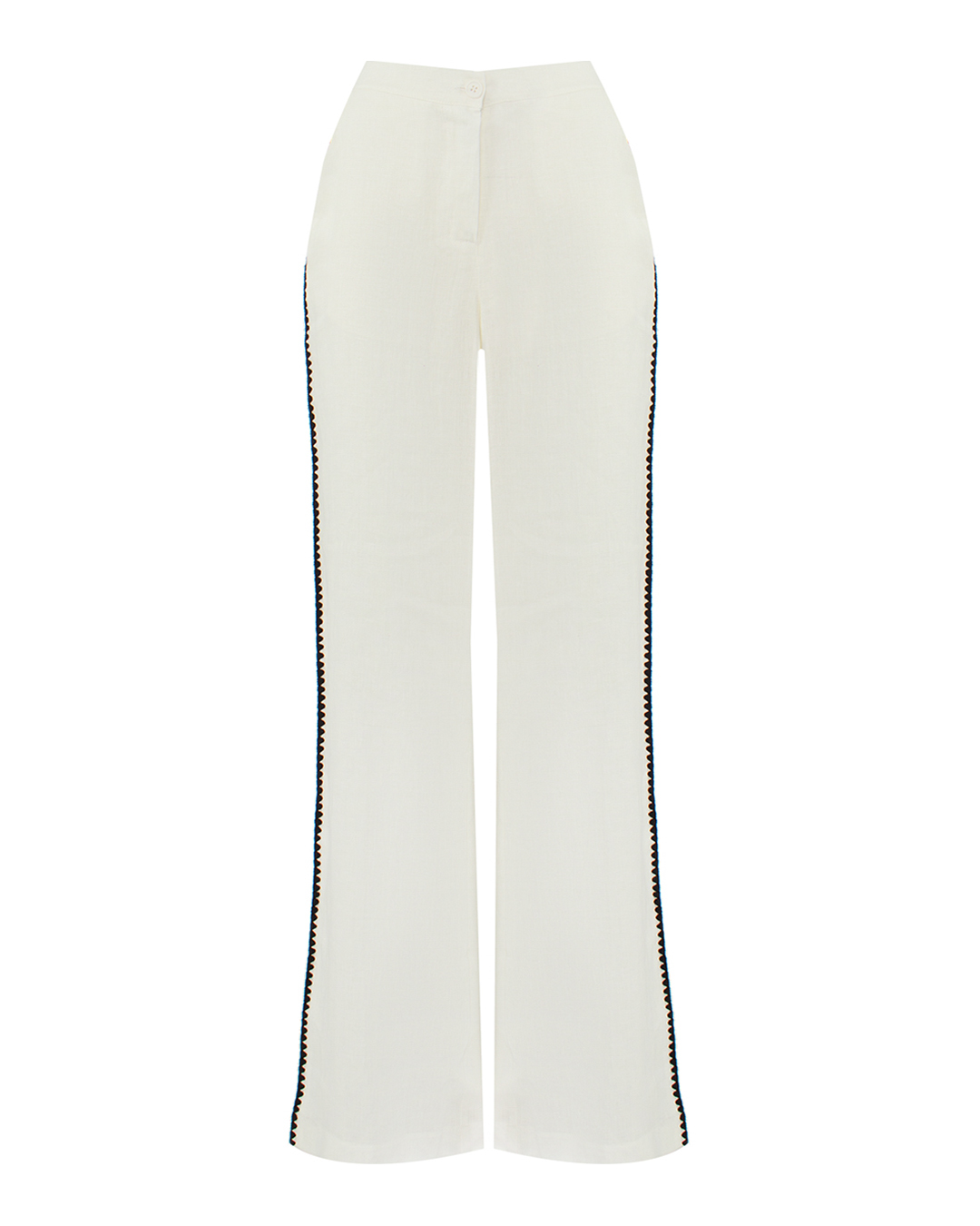 ICONA BY KAOS из льна с лампасами  артикул  марки ICONA BY KAOS купить за 26400 руб.