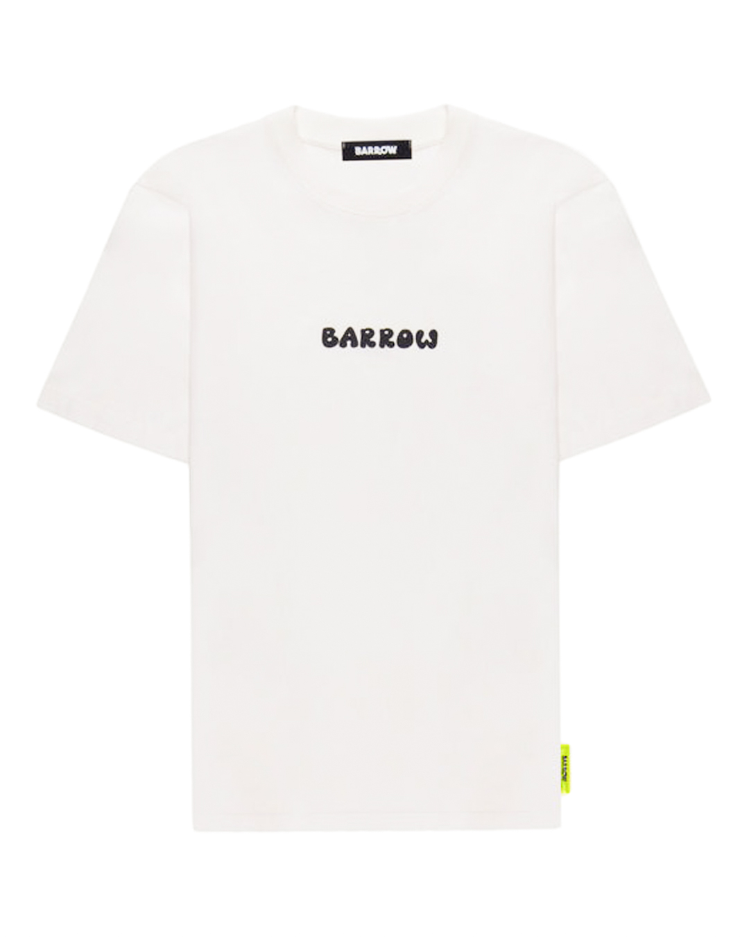 футболка BARROW S4BWMATH147 белый+принт l, размер l, цвет белый+принт