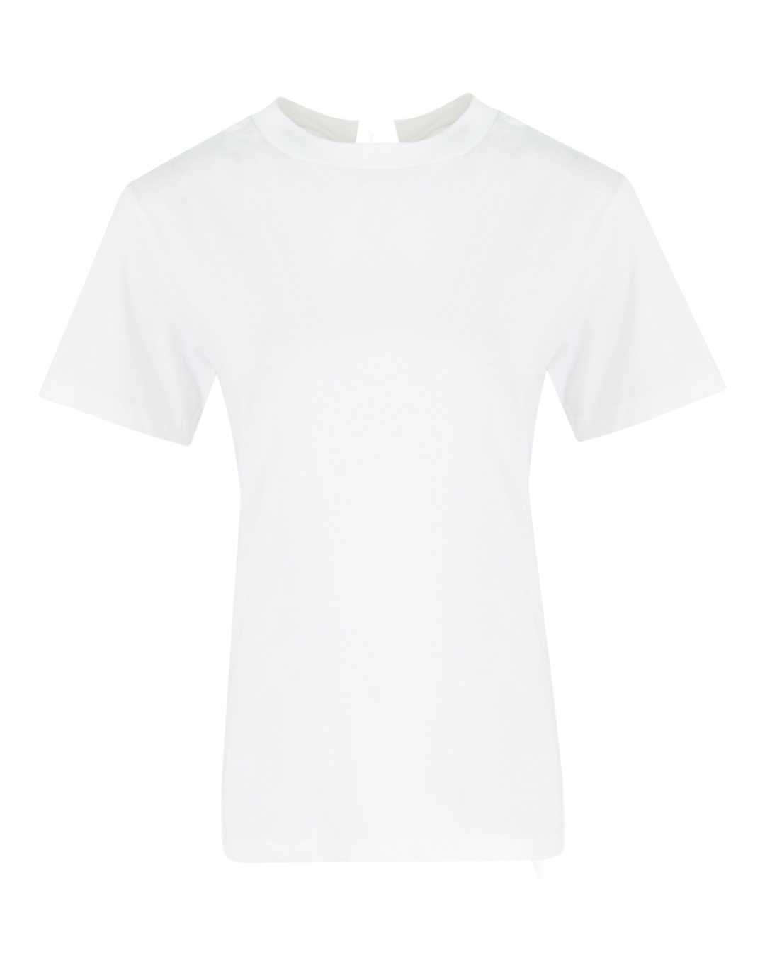 хлопковая футболка MM6 Maison Margiela S52GC0302 белый xs, размер xs