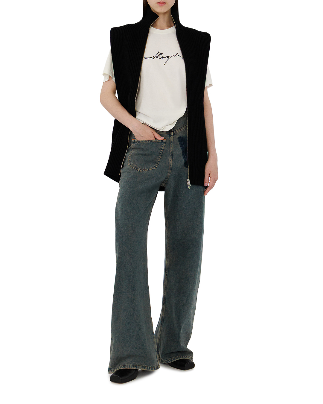 MM6 Maison Margiela джинсы — вид 2