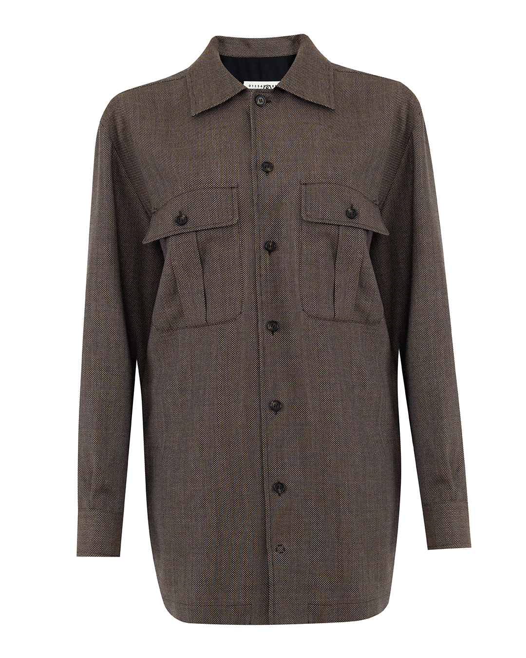 MM6 Maison Margiela в рубашечном стиле артикул S62DA0064 марки MM6 Maison Margiela купить за 83600 руб.