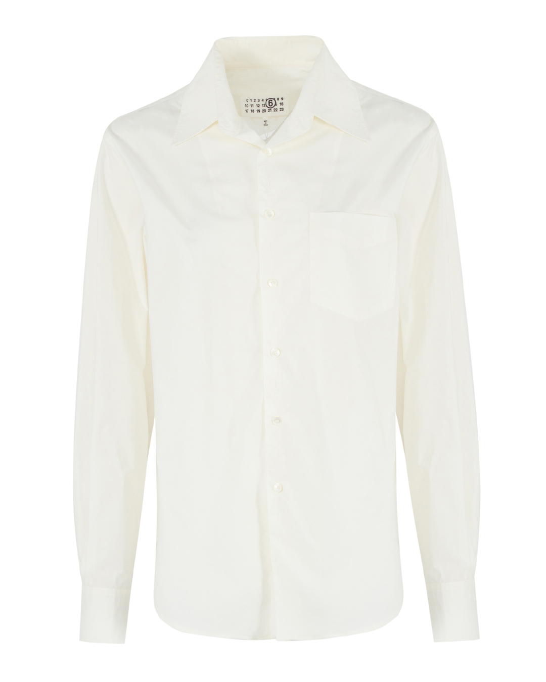 рубашка MM6 Maison Margiela S62DT0027 белый 42, размер 42
