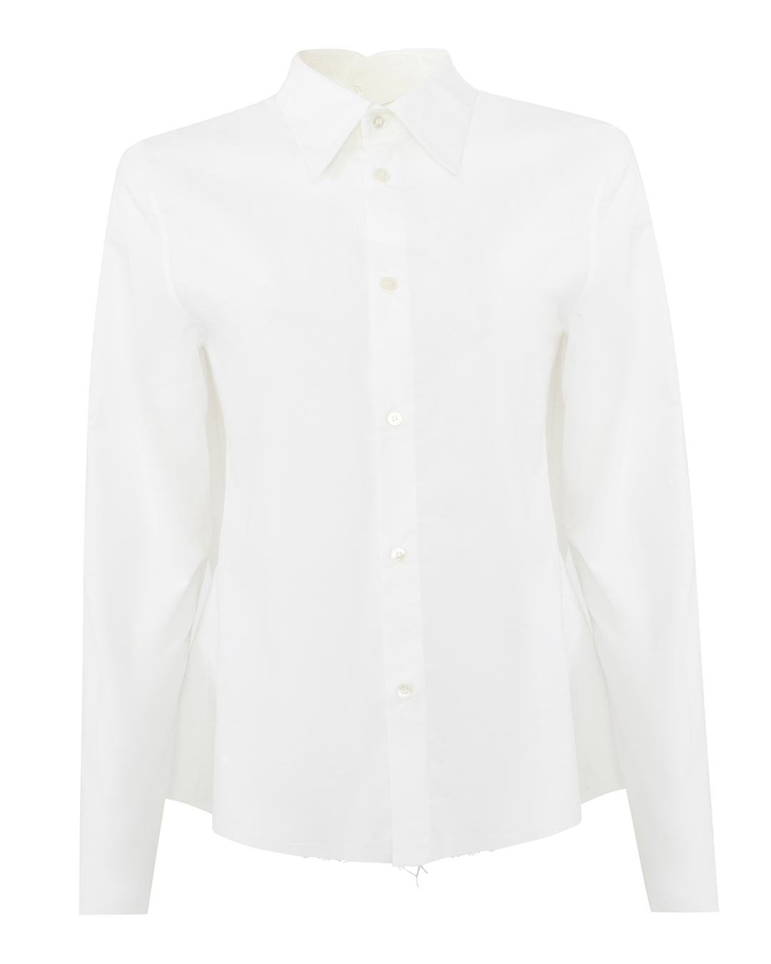 

рубашка с необработанным краем MM6 Maison Margiela, Белый, S62DT0049 белый 44