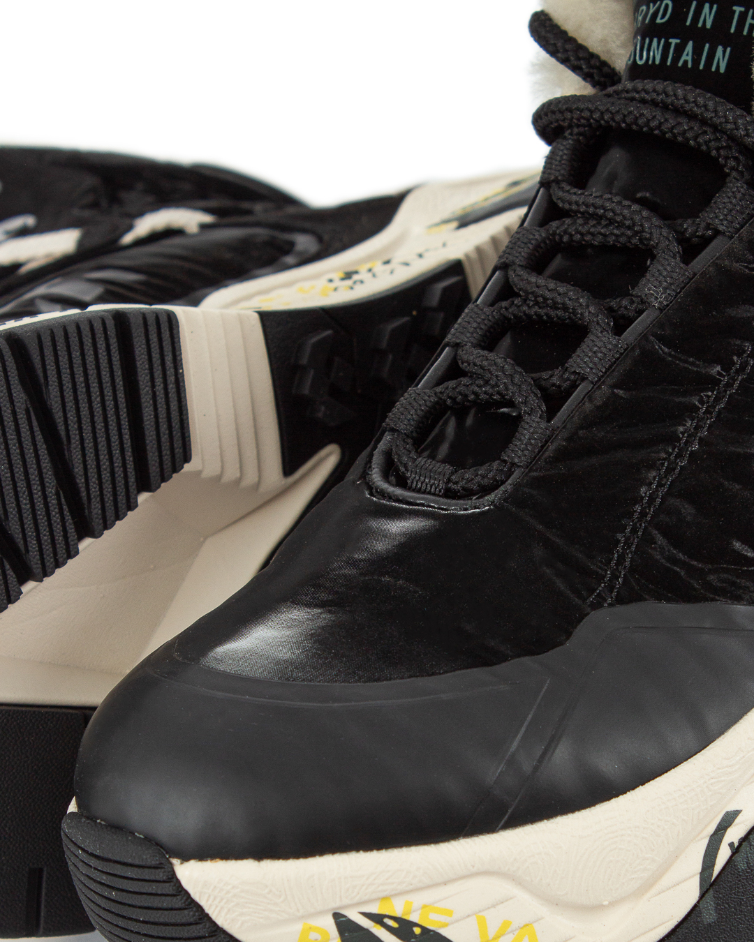 ботинки Premiata sport SAINTCRD VAR 333M черный+бежевый 36, размер 36, цвет черный+бежевый SAINTCRD VAR 333M черный+бежевый 36 - фото 3
