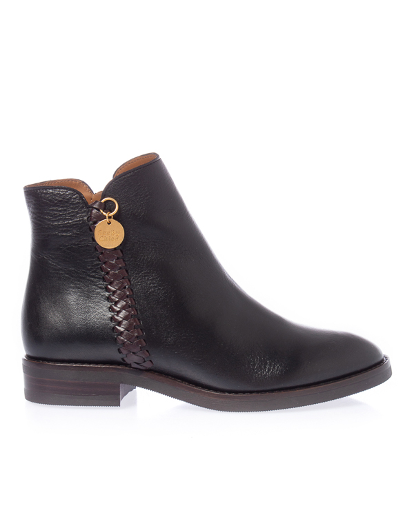 See By Chloé из натуральной кожи  артикул SB37141A марки See by Chloe купить за 55100 руб.