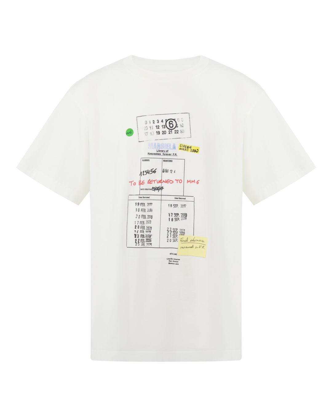 MM6 Maison Margiela футболка  артикул SH0GC0070 марки MM6 Maison Margiela купить за 37500 руб.