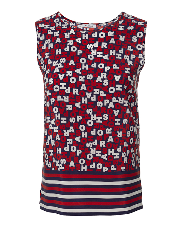 P.A.R.O.S.H. из принтованного шелка  артикул  марки P.A.R.O.S.H. купить за 8400 руб.