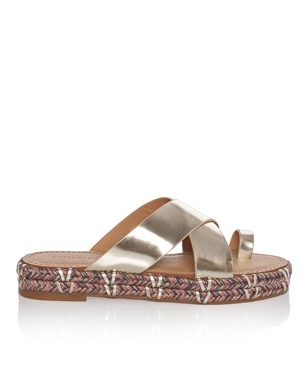 Sigerson Morrison из кожи на плетеной подошве  артикул SMJACOB марки Sigerson Morrison купить за 24900 руб.