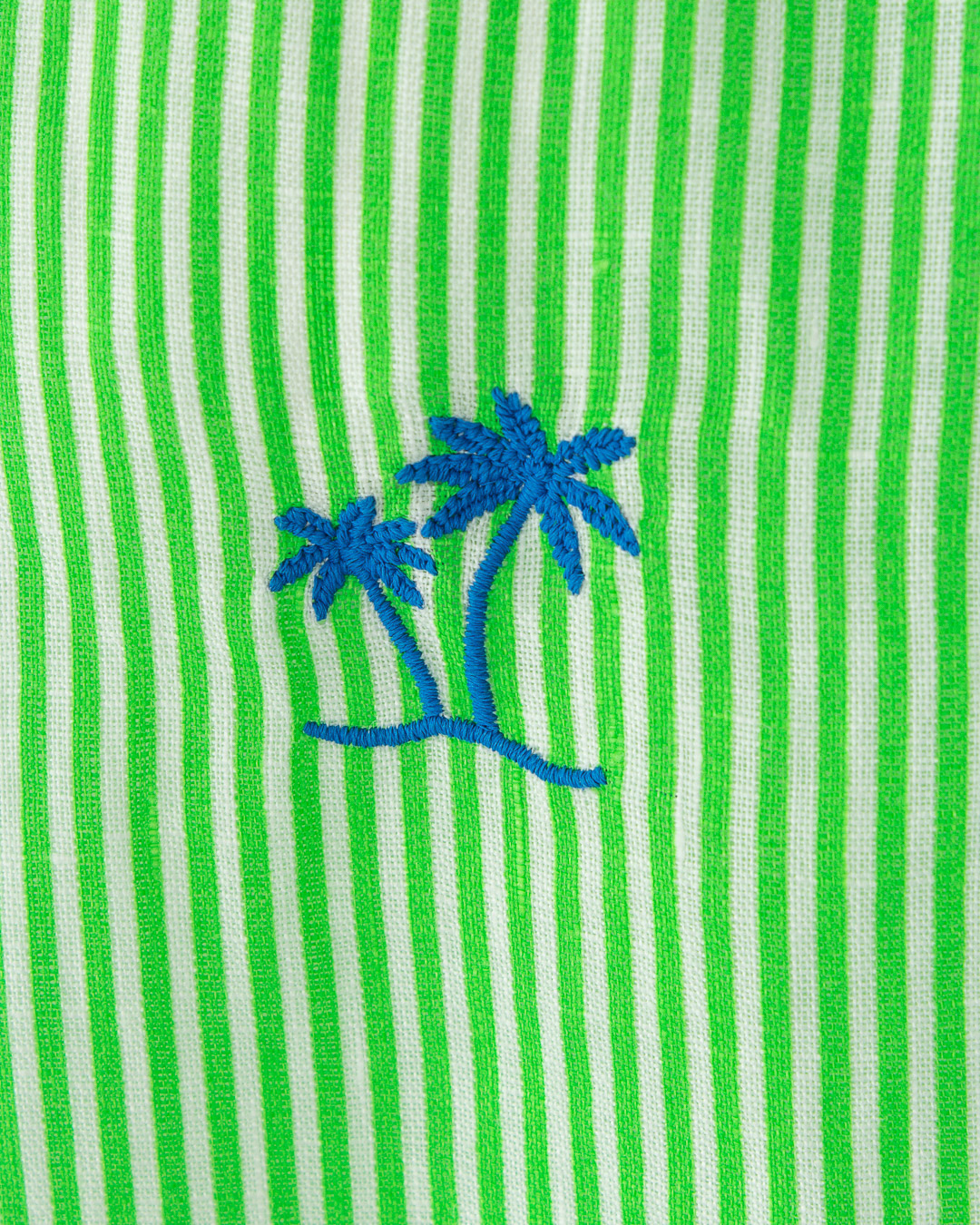 рубашка MC2 Saint Barth STBM NR PAMPLONA зеленый+белый l, размер l, цвет зеленый+белый STBM NR PAMPLONA зеленый+белый l - фото 2