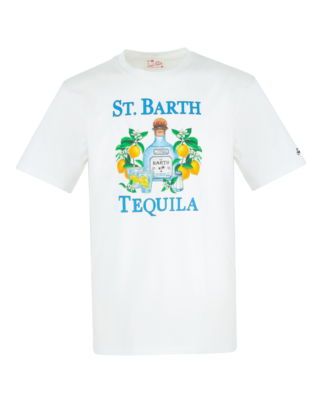 MC2 Saint Barth с принтом  артикул STBM TSHIRT TEQUILA BOOM марки MC2 Saint Barth купить за 9300 руб.