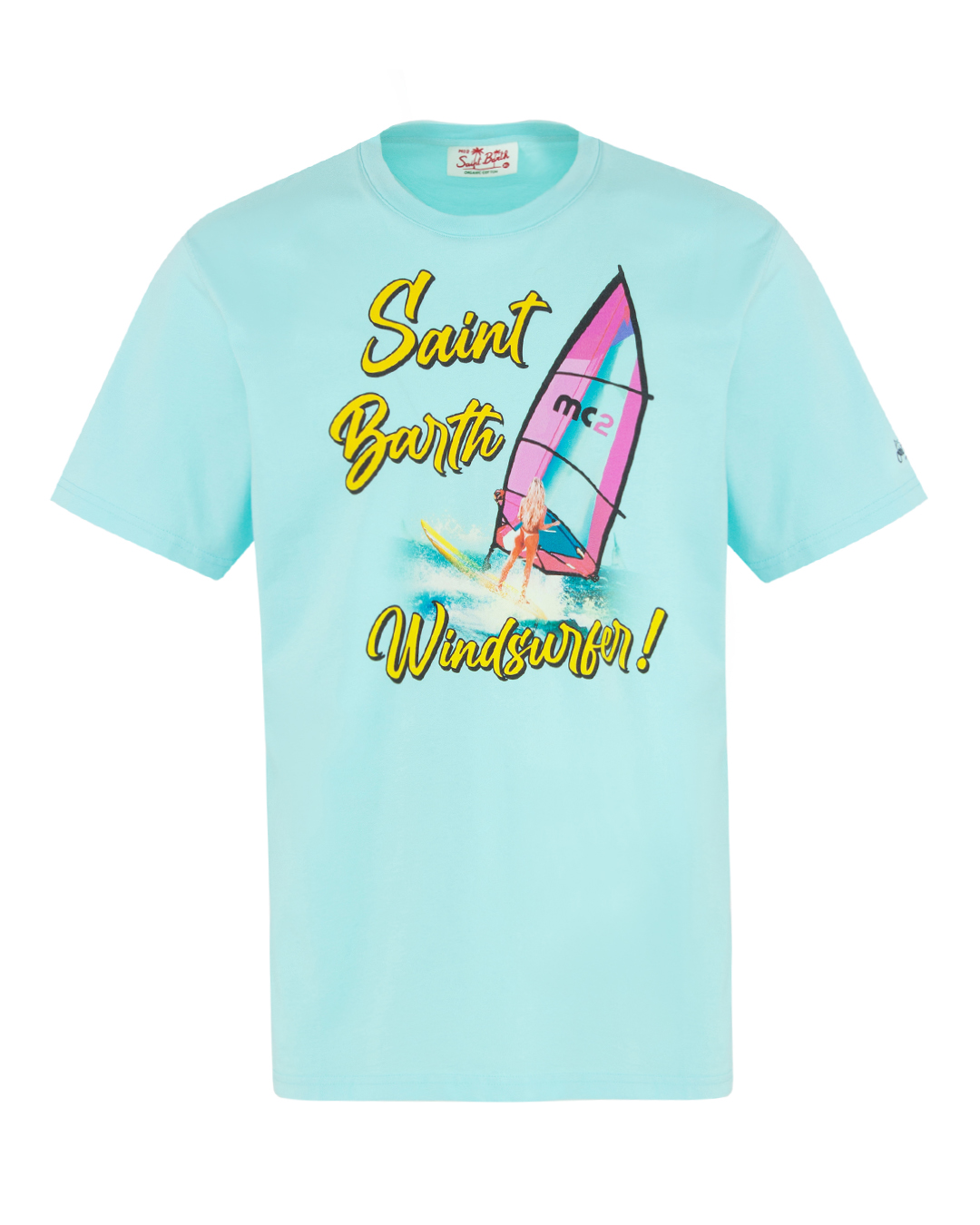 хлопковая футболка MC2 Saint Barth