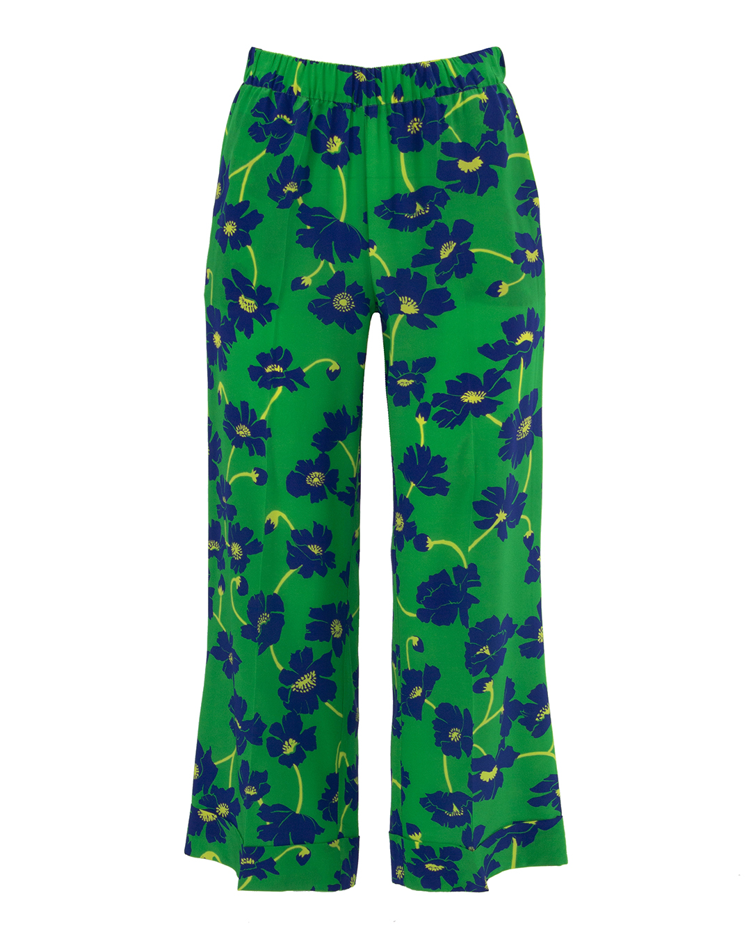 шелковые брюки P.A.R.O.S.H. пижама рубашка брюки женская kaftan елки р 44 46