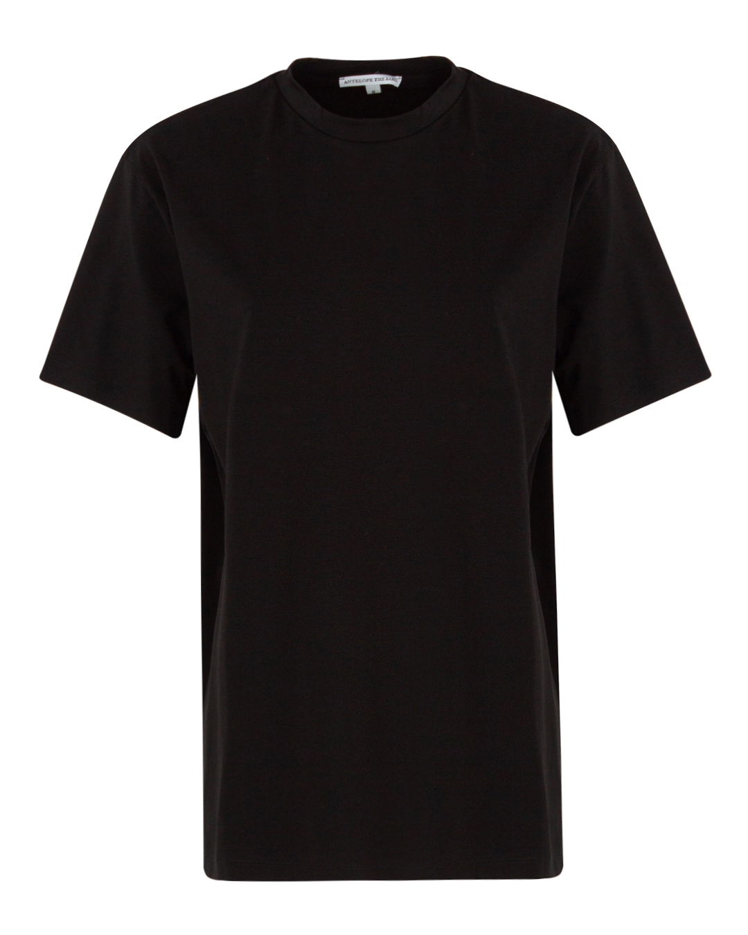 хлопковая футболка ANTELOPE THE LABEL T1.BLACK черный s, размер s