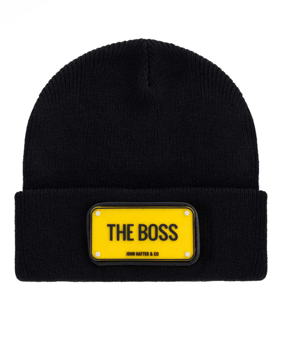John Hatter & Co с текстовым принтом артикул THE BOSS.BEANIE марки John Hatter & Co купить за 9200 руб.