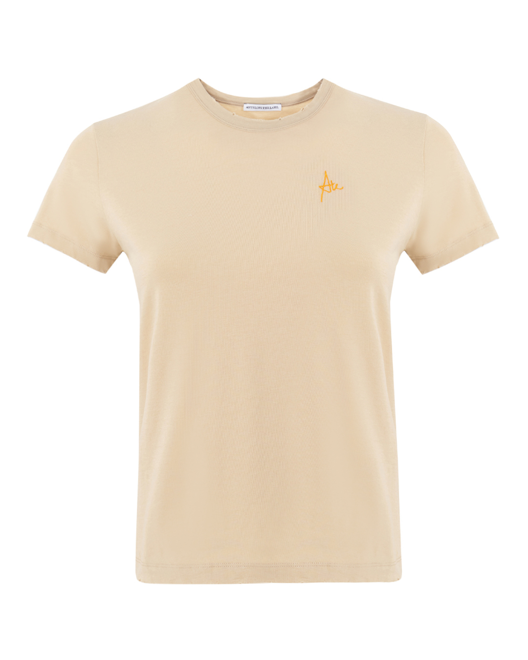 ANTELOPE THE LABEL с круглым вырезом артикул TVL1 LOGO.TSHIRT марки ANTELOPE THE LABEL купить за 14700 руб.