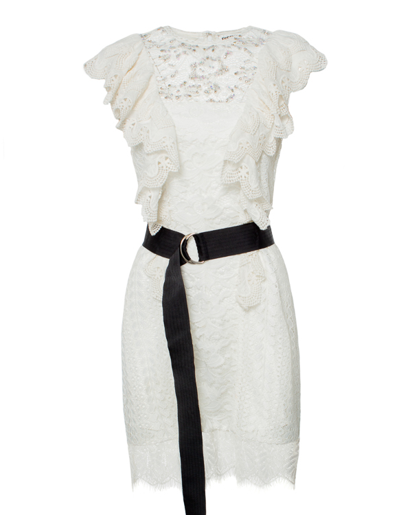 Essentiel Antwerp из кружева с поясом  артикул VAMOS марки Essentiel купить за 44900 руб.