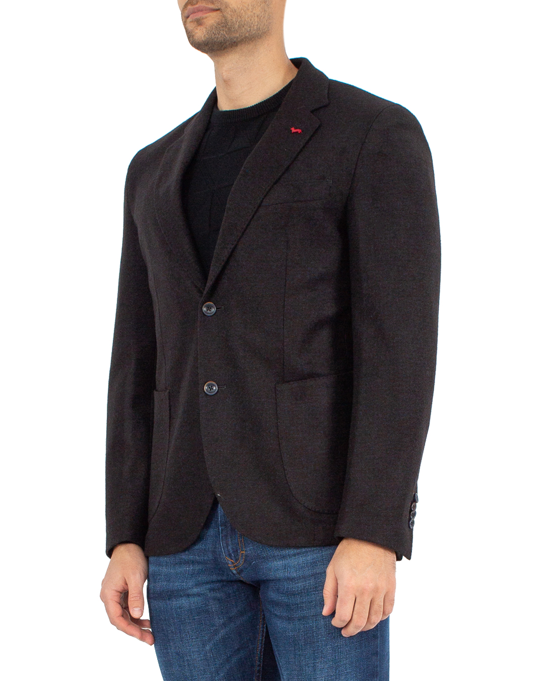 пиджак Harmont & Blaine VRK087 черный 52, размер 52 - фото 3