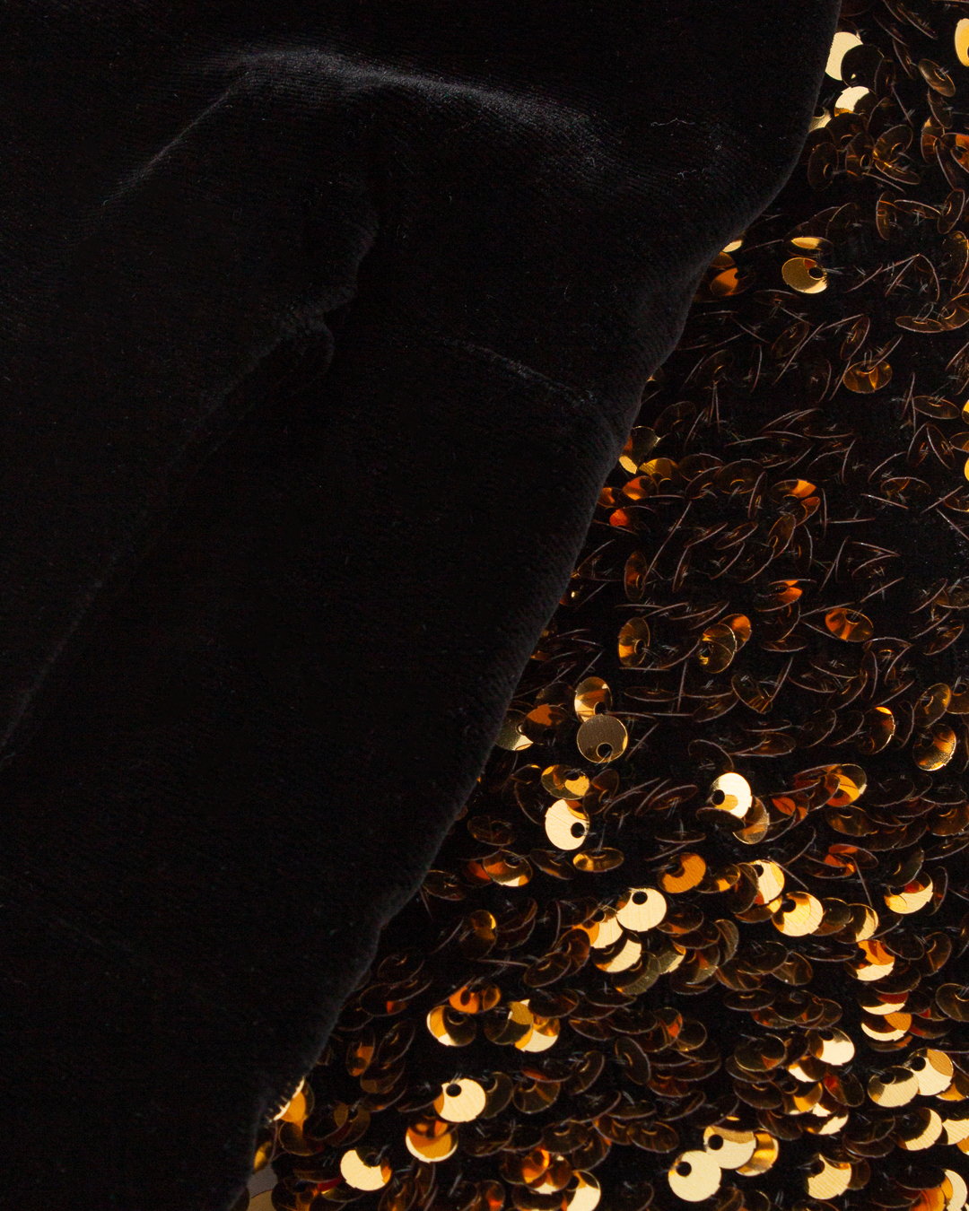 варежки FREE AGE. w23.gl002.sequin черный+золотой UNI, размер UNI, цвет черный+золотой w23.gl002.sequin черный+золотой UNI - фото 2
