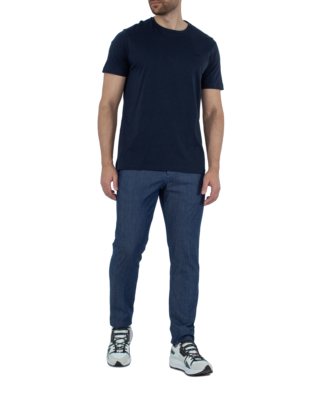 брюки Harmont & Blaine WNJ300 тем.синий 54, размер 54 - фото 2
