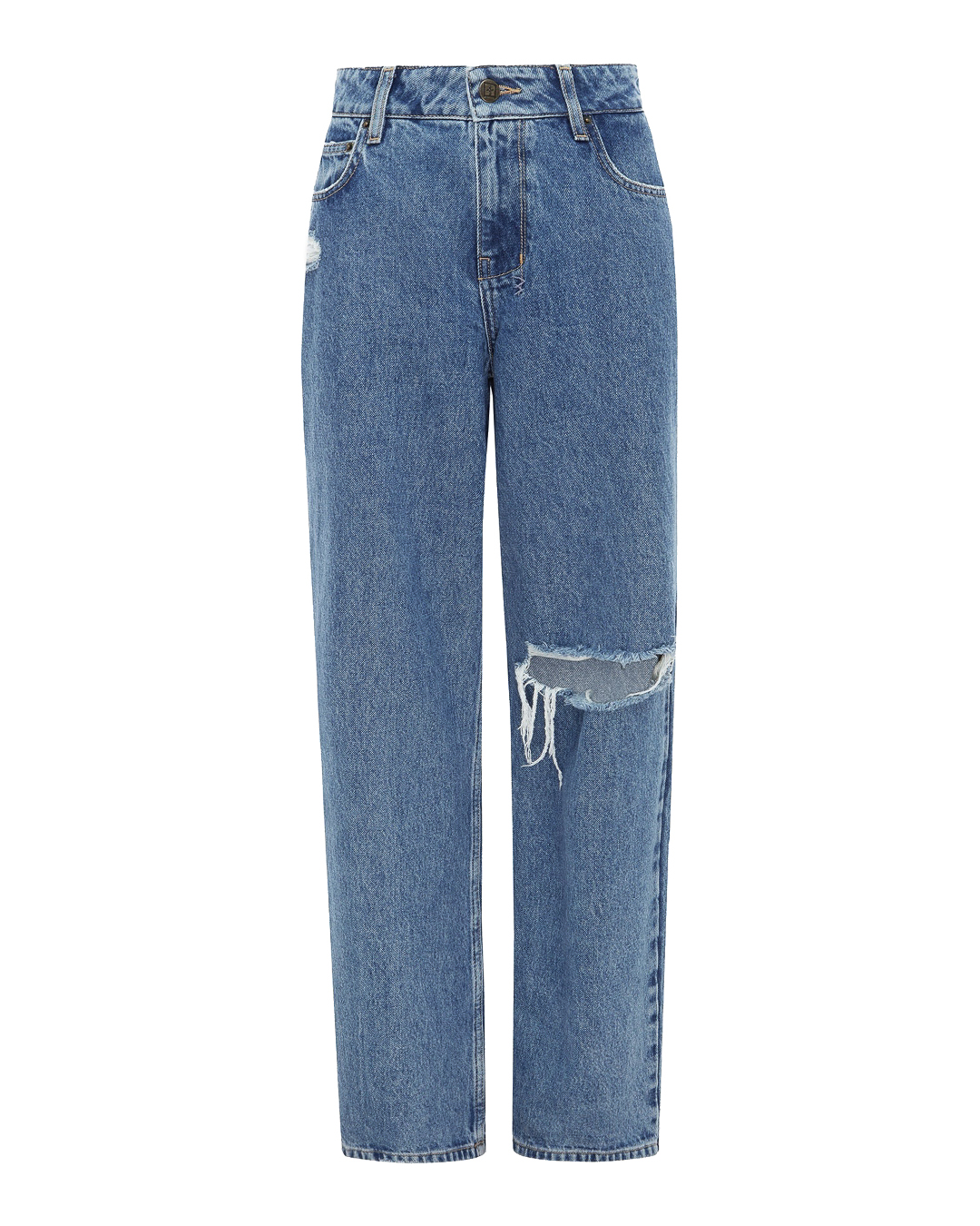 широкие джинсы KSUBI укороченный худи ksubi