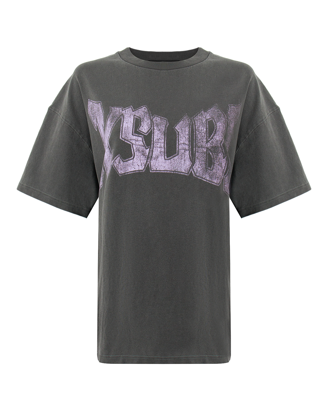 KSUBI World Tour Boyfriend Tee Charcoal артикул WPS25TE004 марки KSUBI купить за 16100 руб.