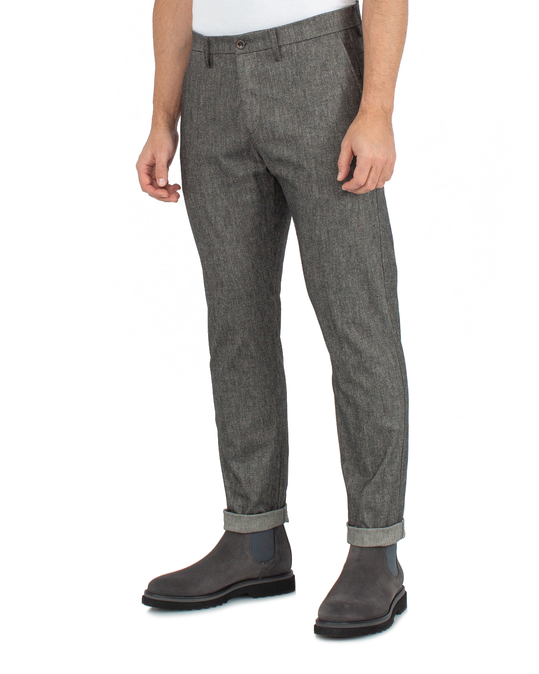 брюки Harmont & Blaine WSK360 серый 50, размер 50 - фото 3
