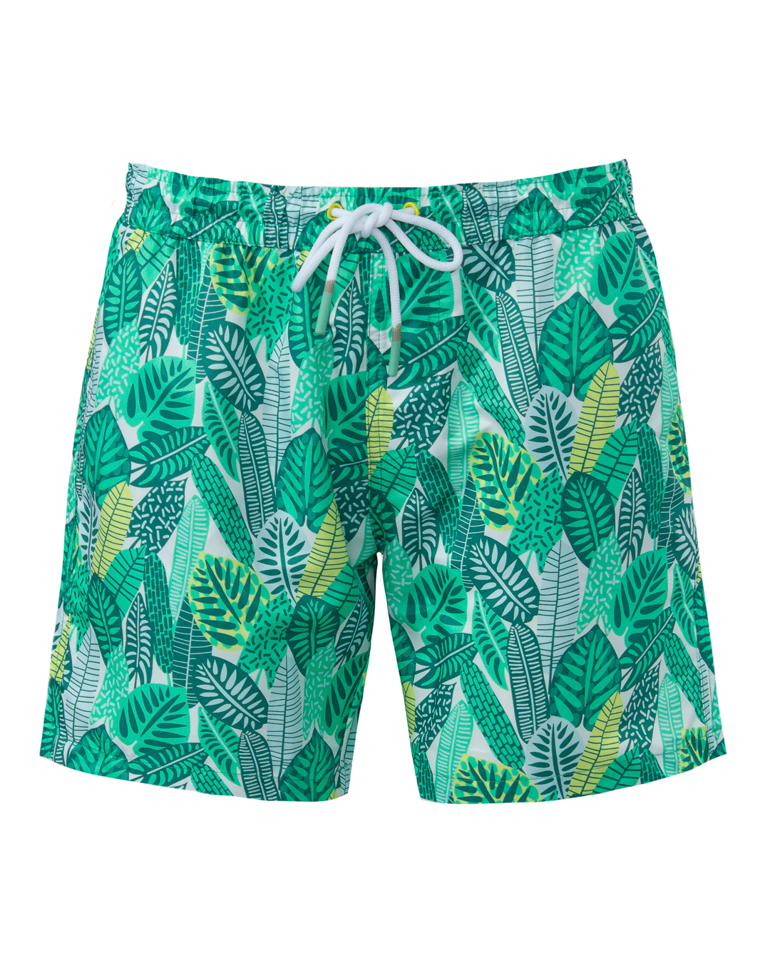 шорты для плавания Harmont & Blaine YRH055 зеленый+принт 2xl, размер 2xl, цвет зеленый+принт